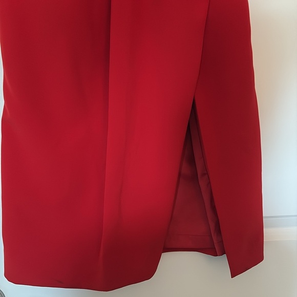Belle Badgley Mischka Red Skirt - Picture 3 of 8
